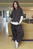 Cooper Needlecord Quirky Cocoon Pant Coffee Bean  /14 =